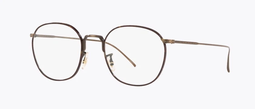 Gafas para hombre Oliver Peoples OV1251 5297 antiguas doradas de metal tortuga Foto 1 de 4