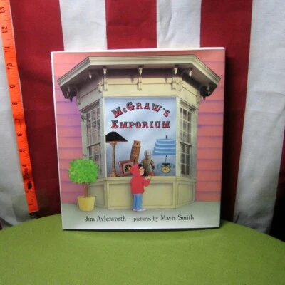 McGRAW'S EMPORIUM autograph Jim Aylesworth signed 1998 kids book Free Kittens - Image 1 of 3