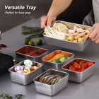 Stainless Steel Rectangular Hotel Pans with Lid Steam Table Pan Durable Healthy