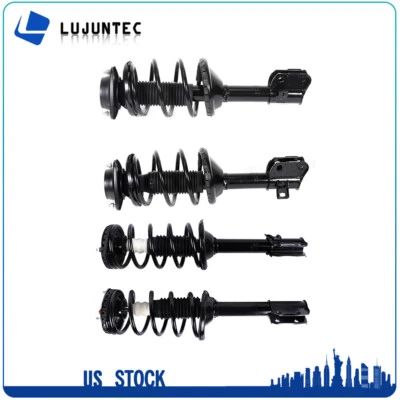 Set (4) Front Rear Complete Struts W/ Spring For 1998-2002 Subaru Forester 2.5L - Image 1 of 4