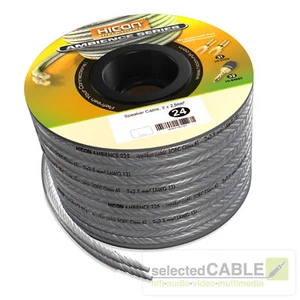 HICON Ambience 10m Lautsprecherkabel 2 x 2,5mm² versilberte Litze | HIA-225-1000 - Bild 1 von 3