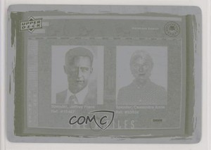 2019 Upper Deck X-Files: UFOs and Aliens SP Printing Plate Yellow 1/1 #173 0c3