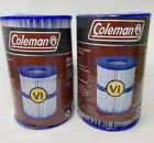 Coleman Type VI SaluSpa Spa Filter Pump Replacement Cartridge x2 (4 Filter) NEW!