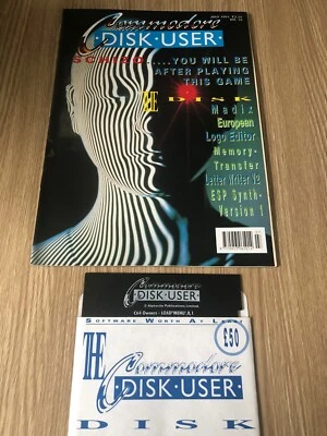 MAGAZINE COMMODORE 64 128 DISK USER JULY 1991 + DISK JEUX RARE - Photo 1/4