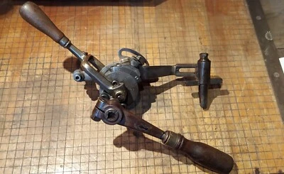 Rare Atkins Pribnow Shaper No 53, Antique saw swage sawmill - logging - Image 1 of 4