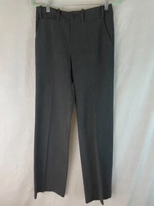 Ralph Lauren Pants Trousers 2 Sanderson Style Gray Poly Viscose Elastane Stretch - Picture 1 of 10