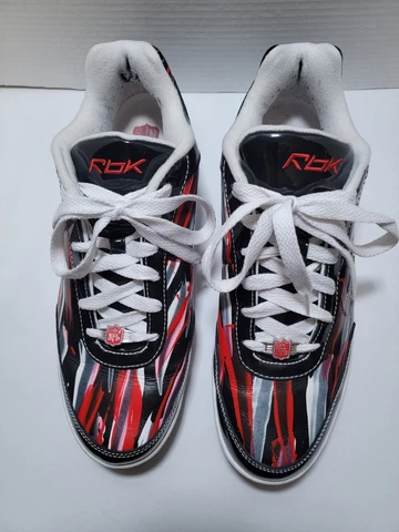 Atlanta Falcons Reebok Recline Paint Shoes Mens Sizes 12 NFL Sneakers Cover