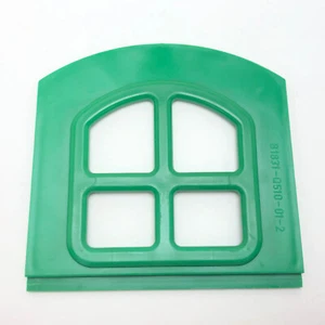 Fisher Price Little People North Pole Christmas Santa Cottage Green Window Part - Picture 1 of 9