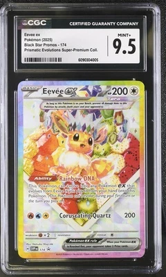 Eevee ex 174 Sv: Scarlet & Violet Promo Cards Holo CGC 9.5 - Image 1 of 2
