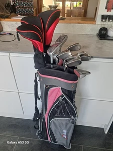 SUPERB SET OF LADIES RAM CUBIK CAVITY BACKED GRAPHITE GOLF CLUBS, RIGHT STUNNING - Picture 1 of 24