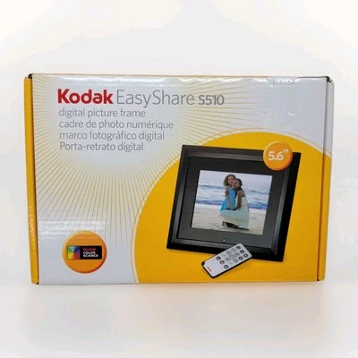 Kodak EasyShare S510 5.6-Inch Digital Picture Frame Black Accessories TESTED - Image 1 of 4