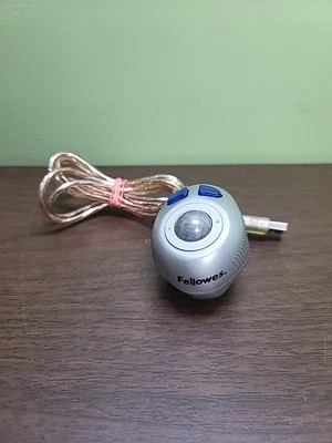 Fellowes Micro Trac 99928 Trackball FDM-G60 Handheld Mouse Wired USB 3 Button  - Image 1 of 4