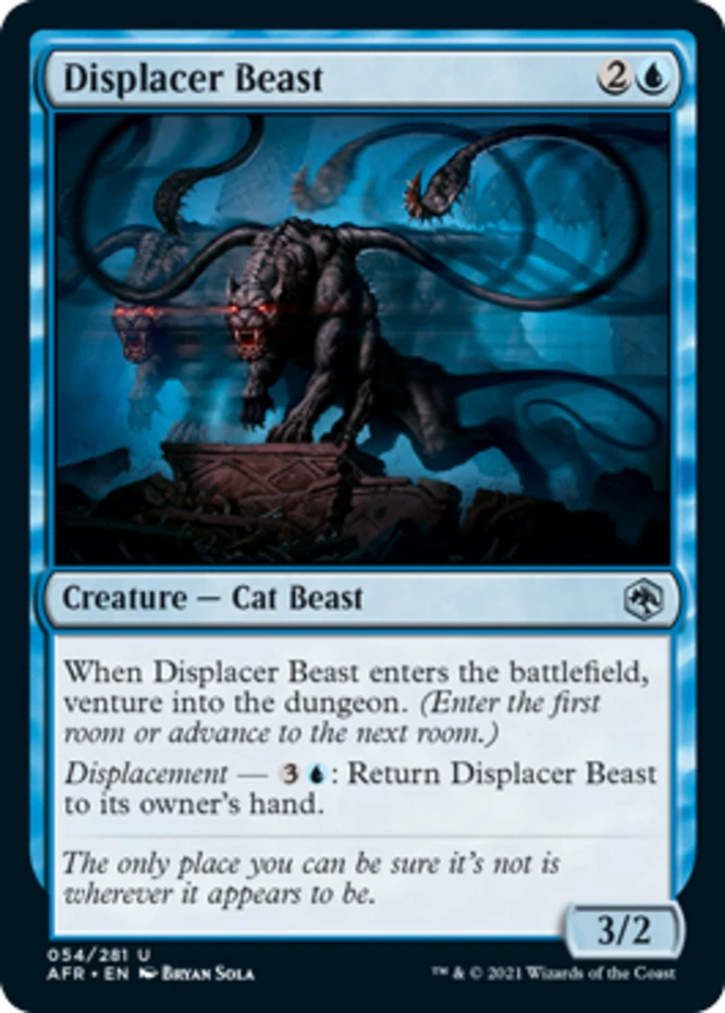 x1 Displacer Beast - Forgotten Realms - NM - MTG - Image 1 of 1