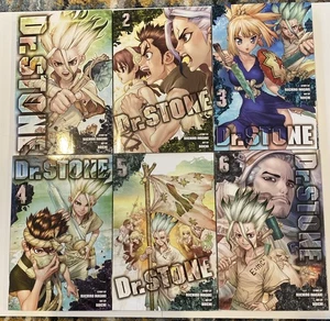Dr. Stone Manga Bände 1-6 Top Zustand. - Bild 1 von 8