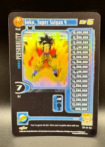 Dragonball GT Dbgt Ccg Tcg Goku Supersaiyan 4 Ultra Rare Flat Foil Limited - Picture 1 of 3