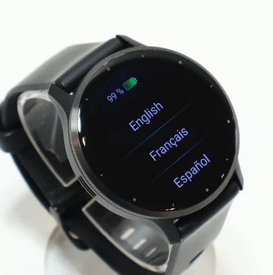 Garmin Venu 3 AMOLED 45mm (GPS Fitness Watch) 010-02784-01 Black - Image 1 of 4