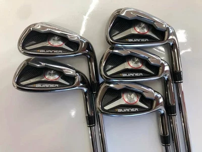 TaylorMade Burner 2009 Iron Set 6-9,Pw 5pc Flex Regular N.S.PRO 950GH Steel - Image 1 of 4