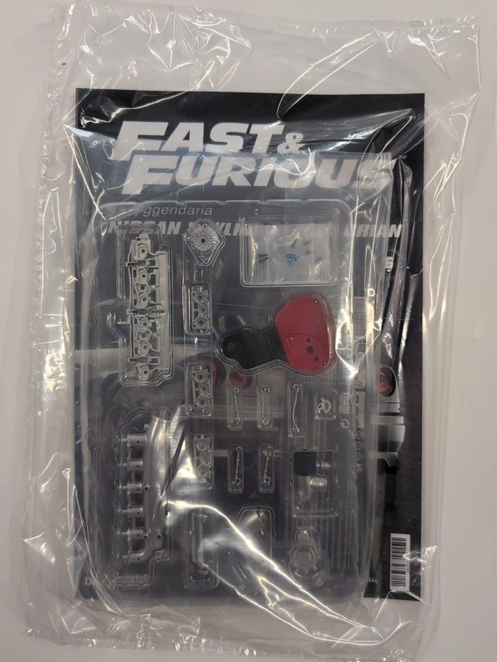 NISSAN SKYLINE GT-R DI BRIAN SCALA 1/8 FAST & FURIOUS N. 6 DE AGOSTINI NUOVO - Immagine 1 di 3