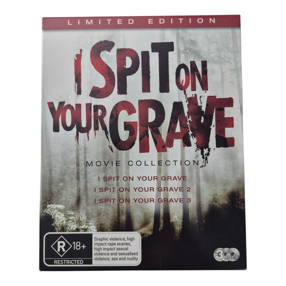 I Spit On Your Grave 1-3 Blu-Ray Box Set Limited Edition - Region B - Image 1 of 4