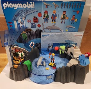 Playmobil Dolphinarium 4468 & Instructions Nearly Complete Charity Sale - Picture 1 of 24