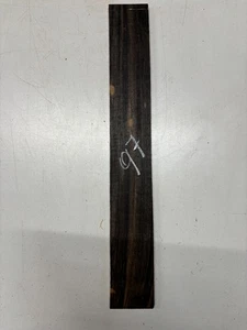 Gaboon Ebony Guitar Fingerboard Blank 21x 3x 3/8 Luthier Tonewood #97 - Picture 1 of 3