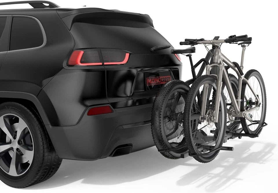 Portabicicletas para Coche y SUV - Enganche de 2"" o Camiones/RV | 160 lb Coche Bicicleta de Alta Resistencia Foto 1 de 4