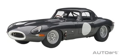 Nuova AUTOart 1/18 Jaguar Lightweight E Type Grigio Scuro Completa Mini Car... - Immagine 1 di 4