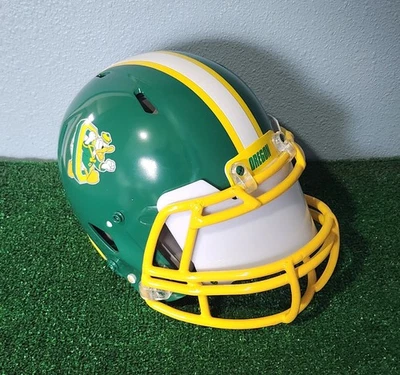 Oregon Ducks custom Alternate Gloss Green full size S Riddell Speed helmet! - Image 1 of 4
