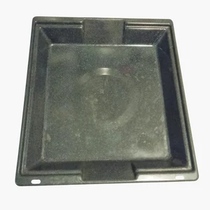 Broiler Grill Pan Black Speckled Enamel Roasting Tray Drip Pan Bakeware - Picture 1 of 5