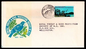 New Zealand 1973 Forest & Bird Protection Society Anniv. Commemorative (FDC) - Picture 1 of 1