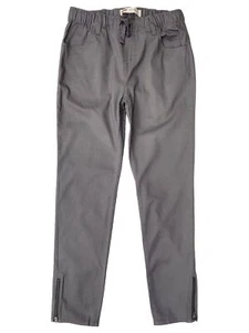 Levis Boys Gray Elastic Waist Pull On Pant With Zipper at Ankle Size XL - Picture 1 of 2