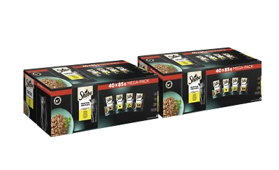 80x85g Sheba Katzenfutter Nassfutter Selection in Sauce Geflügel Variation - Bild 1 von 4