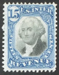 US BOB STAMPS SC#R110 15¢ REVENUE 3RD ISSUE USED - Picture 1 of 2