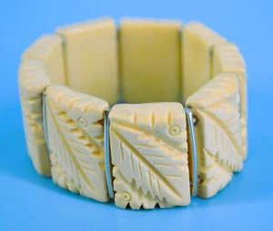 Geschnitztes natürliches indianisches Armband - Bild 1 von 3