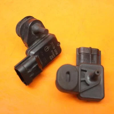 2006-2011 KAWASAKI NINJA ZX14 ZX14R OEM MAP MASS AIR FLOW PRESSURE SENSOR PAIR - Image 1 of 4