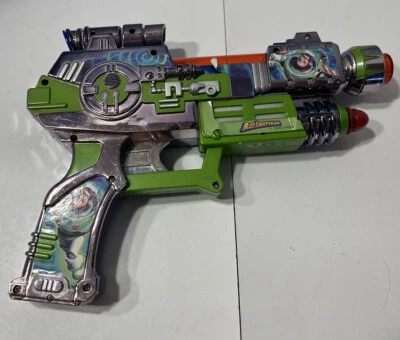 Disney Pixar Toy Story Buzz Sound Blaster Phaser  Disney Store Sounds Lights - Image 1 of 4
