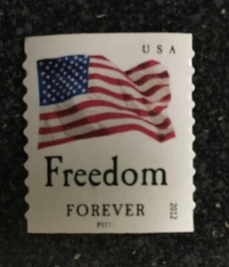 2012USA #4633-4636 (4635) Four Flags 2012 Forever Coil (APU) Single PNC (#P1111) - Picture 1 of 1