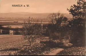 AK Hameln a. W., Panorama von 1917 Feldpost Musketier (Nr. 2588) - Bild 1 von 2