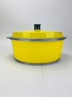 Vintage MCM Graham Ken Pot Cooking.  Bright Yellow.  RARE.