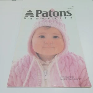 patons handknits knitting pattern book #961 - Picture 1 of 15