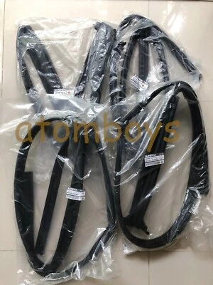 Carrocería rígida delantera trasera para Nissan D21 VENTANA DE VIDRIO canal fieltro funcionamiento sello de goma Foto 1 de 4