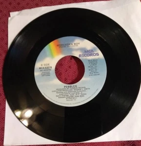 PEBBLES "MERCEDES BOY / INSTRUMENTAL" 45 1988 MCA 53279 EX - Picture 1 of 2