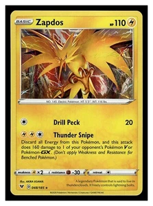 Pokemon Vivid Voltage Zapdos 048/185 Holo Rare - Bild 1 von 1