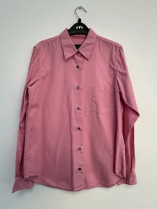 Racing Green Ladies Size 12 Pink Shirt, 100% quality cotton long sleeve casual - Picture 1 of 16
