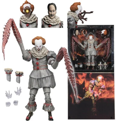IT Ultimate Pennywise The Dancing Clown 2017 7" Action Figure 1:12 Scale NECA - Image 1 of 4