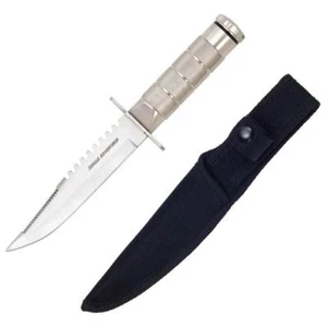 Jungle Messer mit Überlebensutensilien 21cm - Picture 1 of 1