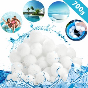 Filter Balls 700g Filterbälle Filtermaterial ersetzen 25 kg Filtersand für Pool
