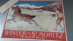 WINTER IN ST. MORITZ ENGADIN Poster - Bild 1 von 10