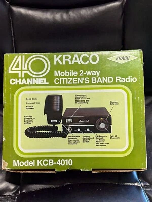 40-Channel KRACO Mobile 2-Way Citizen's Band Radio Model KCB-4010 - Image 1 of 4