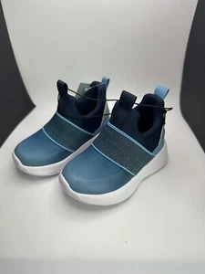 Scarpe slip on Cat & Jack bambino blu bianco sneakers sportive in rete - Foto 1 di 6